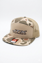 Load image into Gallery viewer, ***NEW*** JTX Forged Camo Panel Flat Cap
