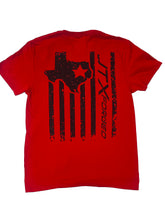 Load image into Gallery viewer, ***NEW*** RED T-shirt ***TEXAS FLAG***
