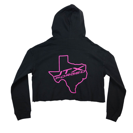 JTX Forged Pink Cropped Hoodies