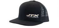 JTX Forged Flat Solid Black Cap Series