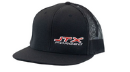JTX Forged Flat Solid Black Cap Series